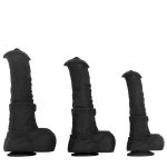 Big Dark Horse Silicone Realistic Dildo - Image 7