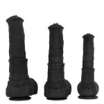 Big Dark Horse Silicone Realistic Dildo - Image 8