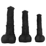 Big Dark Horse Silicone Realistic Dildo - Image 9