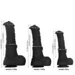 Big Dark Horse Silicone Realistic Dildo - Image 10