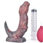 Ejaculating Raptor Silicone Dildo - Image 6