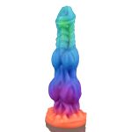Double Knots Color Mixed Thick Dildo - Image 7