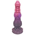 Double Knots Color Mixed Thick Dildo - Image 9