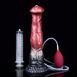 Squirting Fake Horse Realistic Animal Dildo - C - Image 10