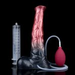 Squirting Fake Horse Realistic Animal Dildo - L - Image 5