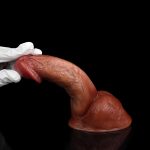 Ultra Realistic Dildo with Suction Cup - 7.3 inch - Image 10