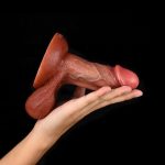 Ultra Realistic Dildo with Suction Cup - 5.9 inch - Image 9