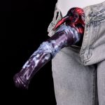 Alien Beast Night Elf 9.3" Dildo - A - Image 8