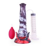 Squirting Alien Beast Night Elf 9.3" Dildo - A - Image 6