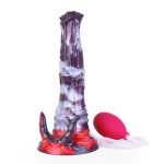 Squirting Alien Beast Night Elf 9.3" Dildo - A - Image 9
