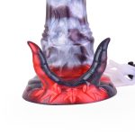 Squirting Alien Beast Night Elf 9.3" Dildo - A - Image 11