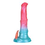 Alien Beast Cyan Rainbow 9.3" Dildo - A - Image 10