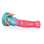 Alien Beast Cyan Rainbow 9.3" Dildo - A - Image 2