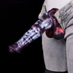 Alien Beast Night Elf 9.3" Dildo - B - Image 10