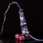 Squirting Alien Beast Night Elf 9.3" Dildo - B - Image 7