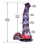 Alien Beast Night Elf 9.7" Dildo - C - Image 2