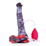 Squirting Alien Beast Night Elf 9.7" Dildo - C - Image 9