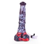 Squirting Alien Beast Night Elf 9.7" Dildo - C - Image 11