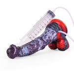 Squirting Alien Beast Night Elf 9.7" Dildo - C - Image 4