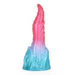 Alien Beast Cyan Rainbow 8.2" Dildo - D - Image 6