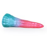 Alien Beast Cyan Rainbow 8.2" Dildo - D - Image 3