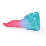 Alien Beast Cyan Rainbow 8.2" Dildo - D - Image 5