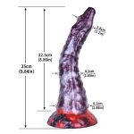 Alien Beast Night Elf 9.8" Dildo - E - Image 13