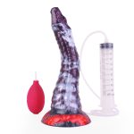 Squirting Alien Beast Night Elf 9.8" Dildo - E - Image 6