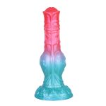 Alien Beast Cyan Rainbow 8.5" Dildo - F - Image 6