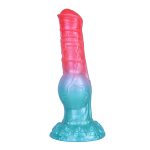 Alien Beast Cyan Rainbow 8.5" Dildo - F - Image 11