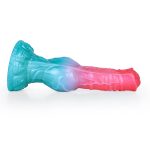 Alien Beast Cyan Rainbow 8.5" Dildo - F - Image 12