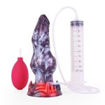 Squirting Alien Beast Night Elf 7.3" Dildo - G - Image 6