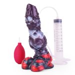 Squirting Alien Beast Night Elf 9.4" Dildo - H - Image 6