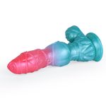 Alien Beast Cyan Rainbow 9.4" Dildo - H - Image 4