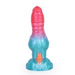 Alien Beast Cyan Rainbow 7.7" Dildo - J - Image 12