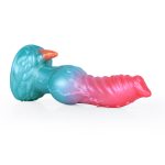 Alien Beast Cyan Rainbow 7.7" Dildo - J - Image 3