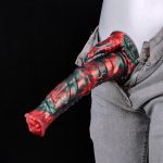Red Devils Silicone 9.1" Horse Dick - Image 10