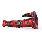 Red Devils Silicone 9.1" Horse Dick - Image 5