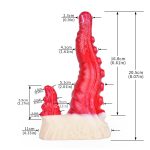 Hellfire Devils Silicone 8.1" Horse Dick - Image 2