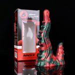 Red Devils Silicone 8.1" Horse Dick - Image 8