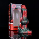 Red Devils Silicone 7.9" Horse Dick - Image 9