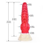 Hellfire Devils Silicone 9.6" Horse Dick - Image 2