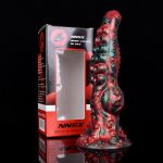 Red Devils Silicone 9.6" Horse Dick - Image 8