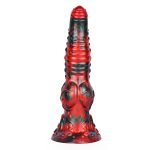 Red Devils Silicone 9.6" Horse Dick - Image 13