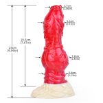 Hellfire Devils Silicone 9" Horse Dick - Image 2