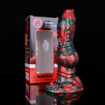 Red Devils Silicone 9" Horse Dick - Image 8