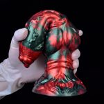 Red Devils Silicone 9" Horse Dick - Image 9