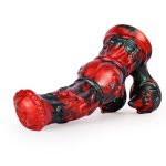 Red Devils Silicone 10" Horse Dick - Image 5