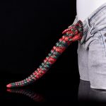 Red Devils Silicone 17.5" Horse Dick - Image 9