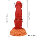 Red Devils Liquid Silicone Dildo - A - Image 4